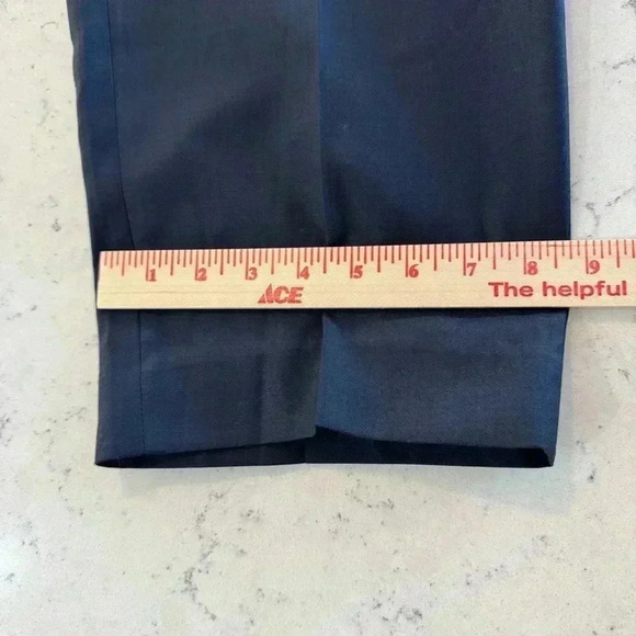 Peter Millar Tailored Wool & Cotton Dress
Pants Men’s 40x28 new Navy Blue - Picture 11 of 11